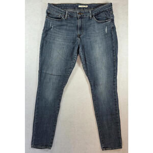 Women's Levis 711 Skinny Leg Size 33 Stretch Medium Wash Jean 33x30 - Quick Ship